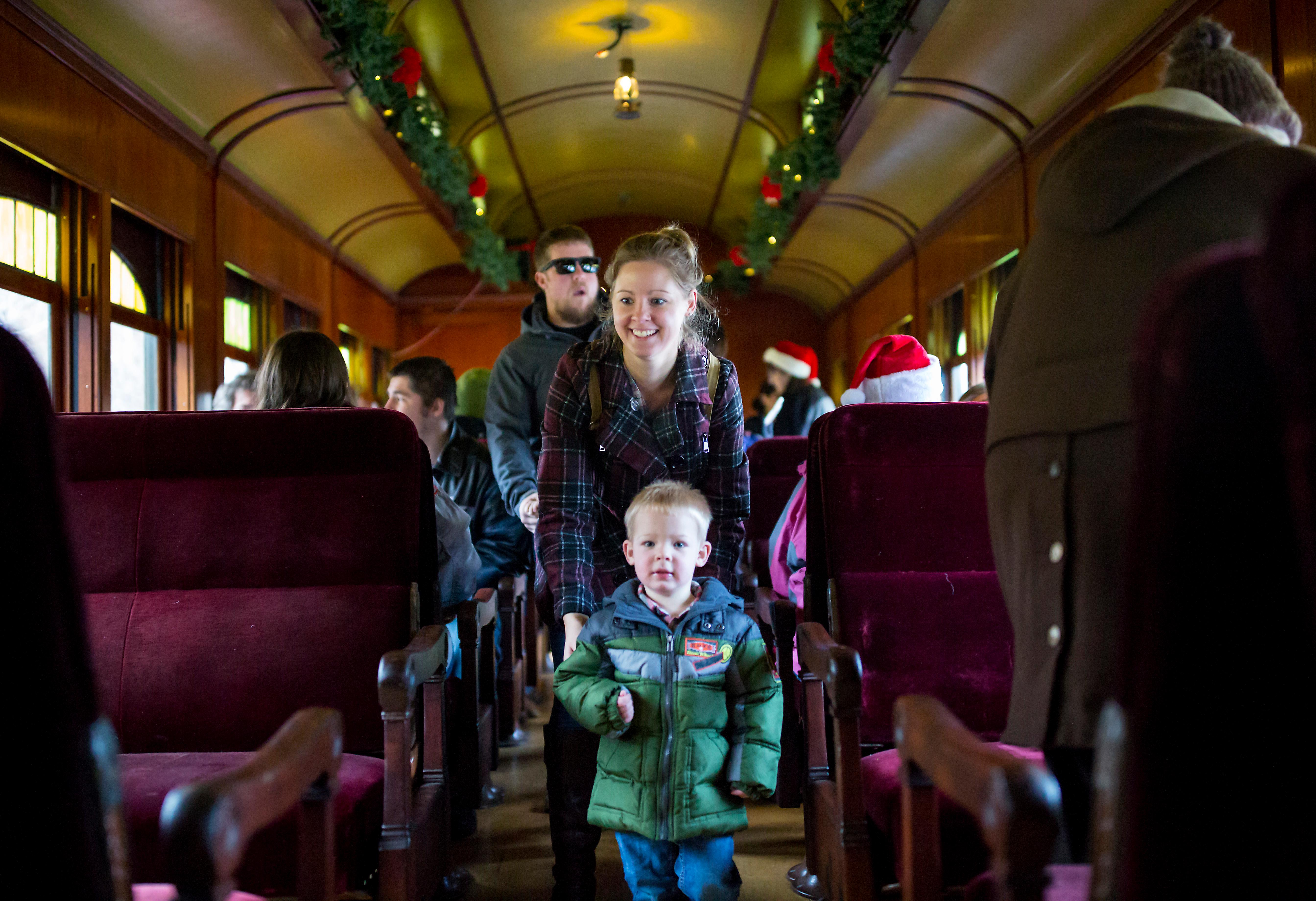 Photos ALL ABOARD! A festive journey on the Santa Train Seattle Refined