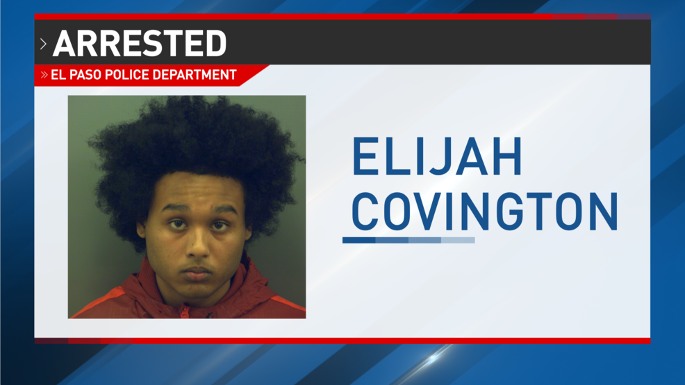 Bar Shooting Suspect S Booking Photo Released By El Paso