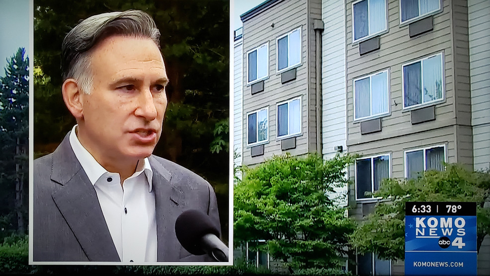 Dow Constantine Redmond homeless hotel PIX.jpg Dow Constantine Redmond homeless hotel PIX.jpg