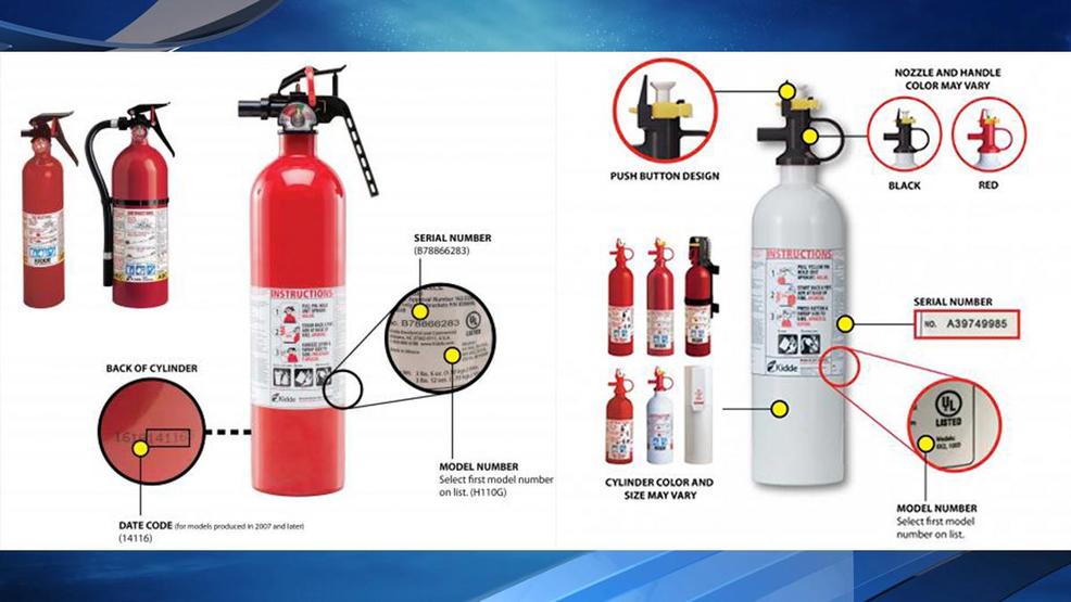 Recalled Fire Extinguishers