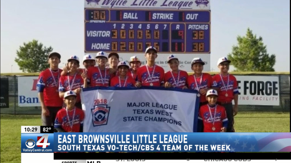 Team of the Week 7/19/18 East Brownsville 12 and Under Little League