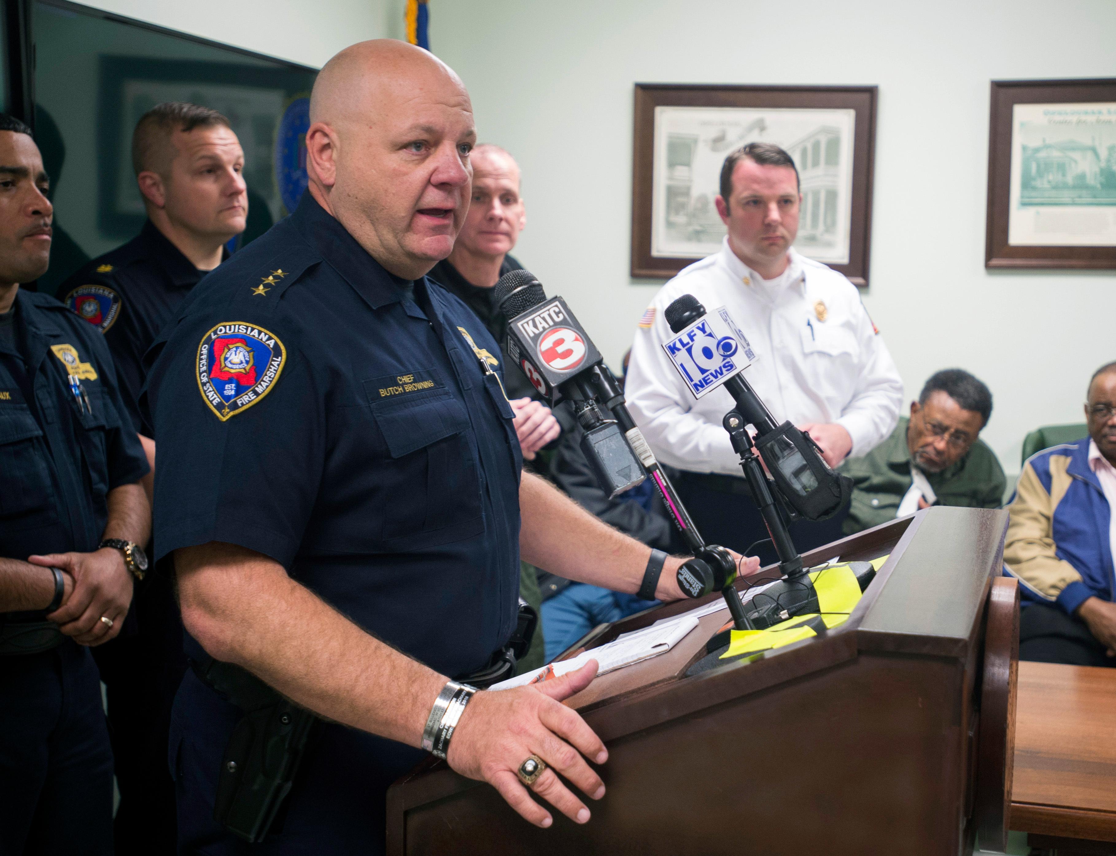 louisiana state fire marshal h.