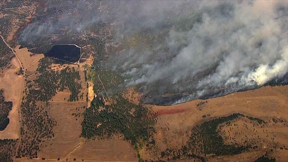 South Valley Fire grows to 20,000 acres, threatens 80 homes near Dufur