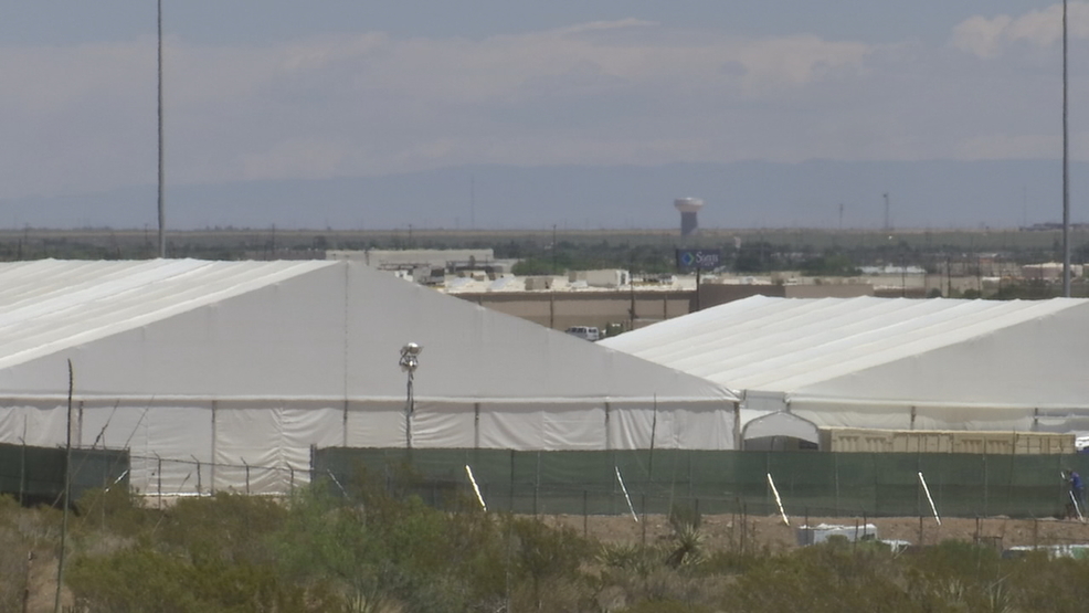 Northeast El Paso temporary tent facility has yet to take in migrants