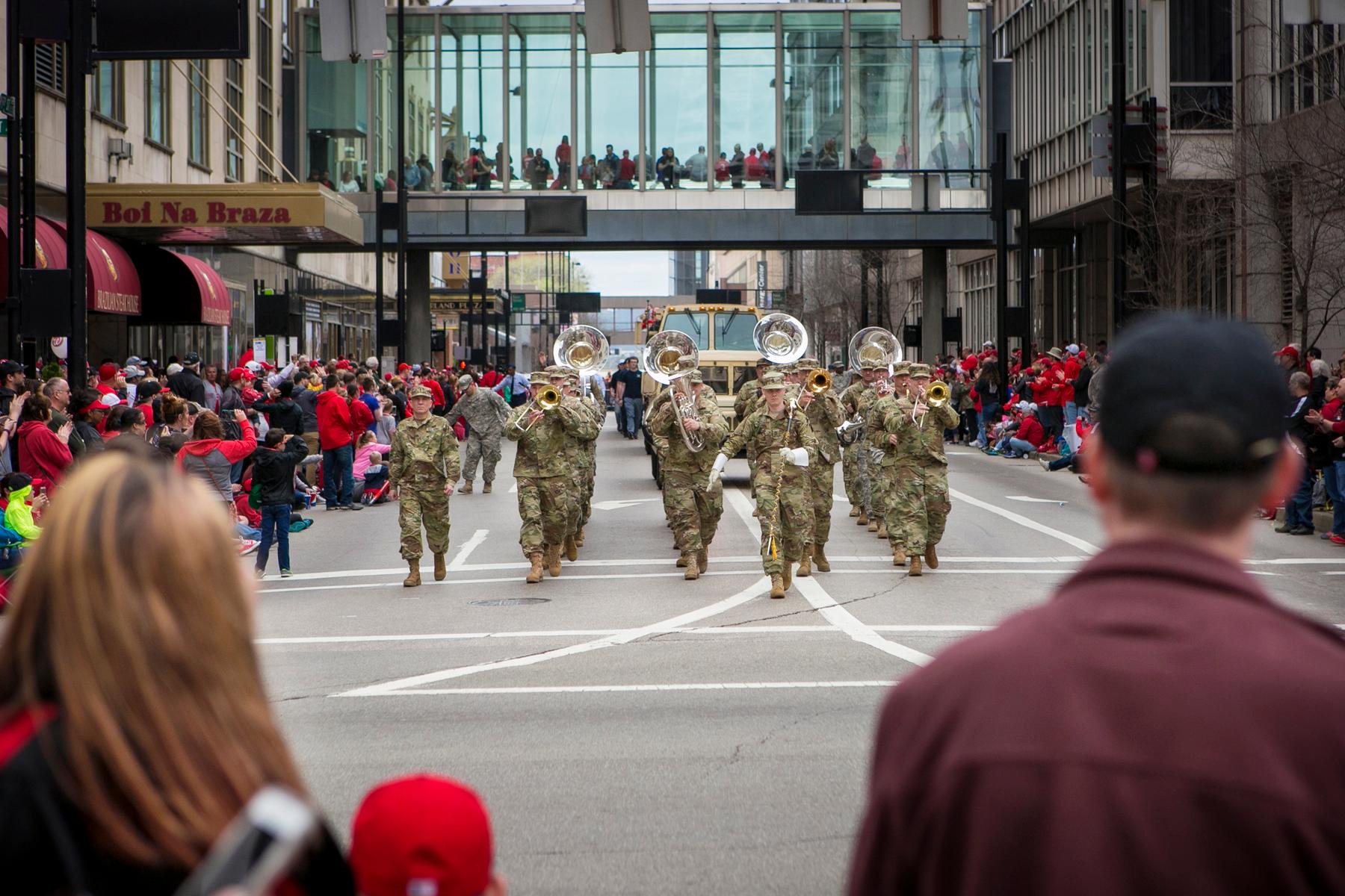 Photos Reds Opening Day Parade (2017) Cincinnati Refined