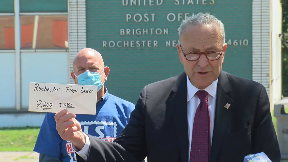 Schumer, Gillibrand demanding federal aid to help USPS