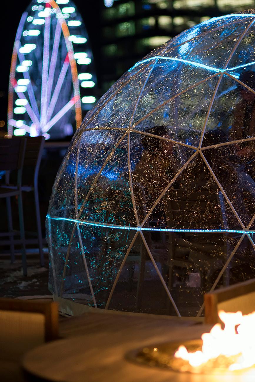 Get Tipsy in an Igloo at This Downtown Rooftop Bar Cincinnati Refined