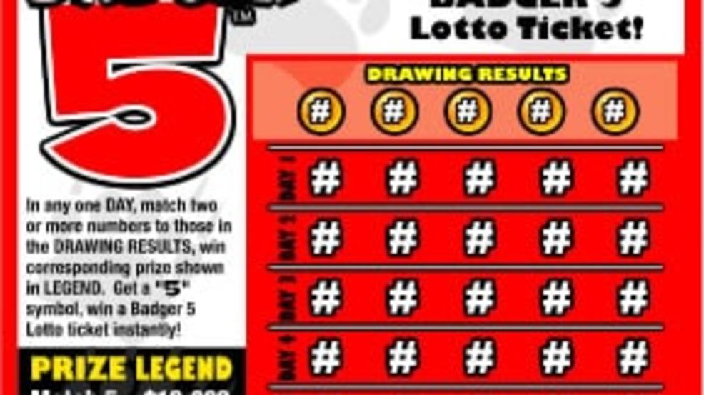 badger 5 lottery winning numbers