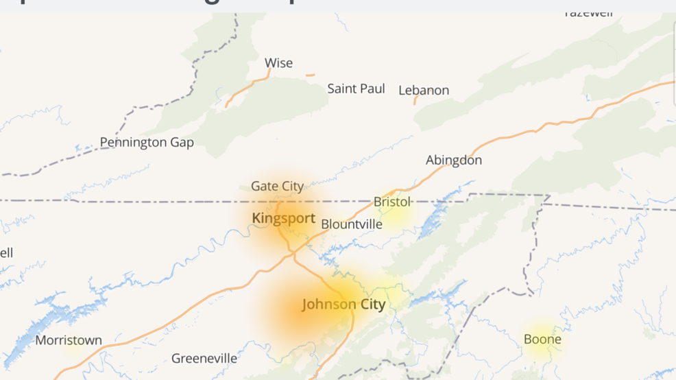 Spectrum outages throughout the TriCities WCYB