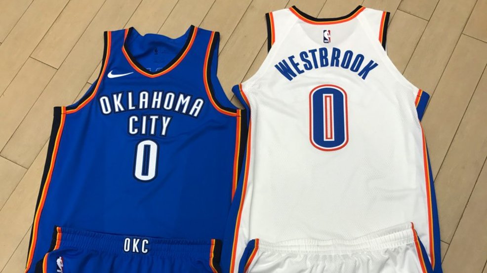 oklahoma city thunder jersey 2018