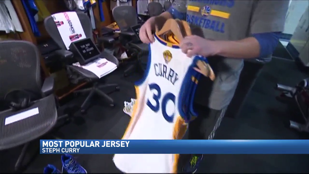 stephen curry jersey large