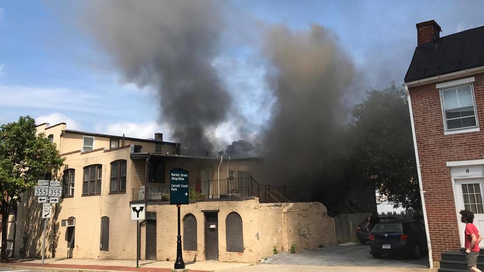 Fire breaks out at building in Maryland WJLA