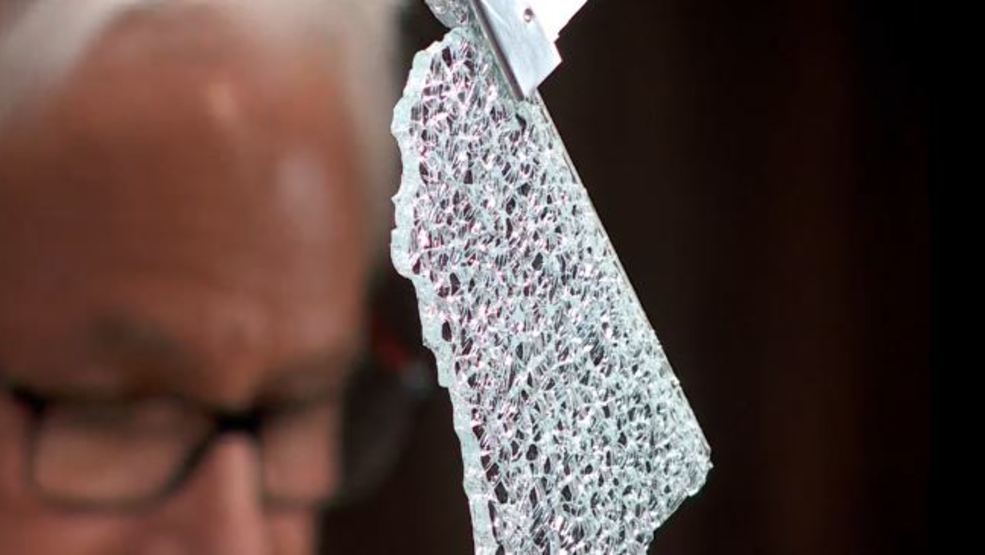 Safety glass not so safe when it explodes in the shower. Here's how to