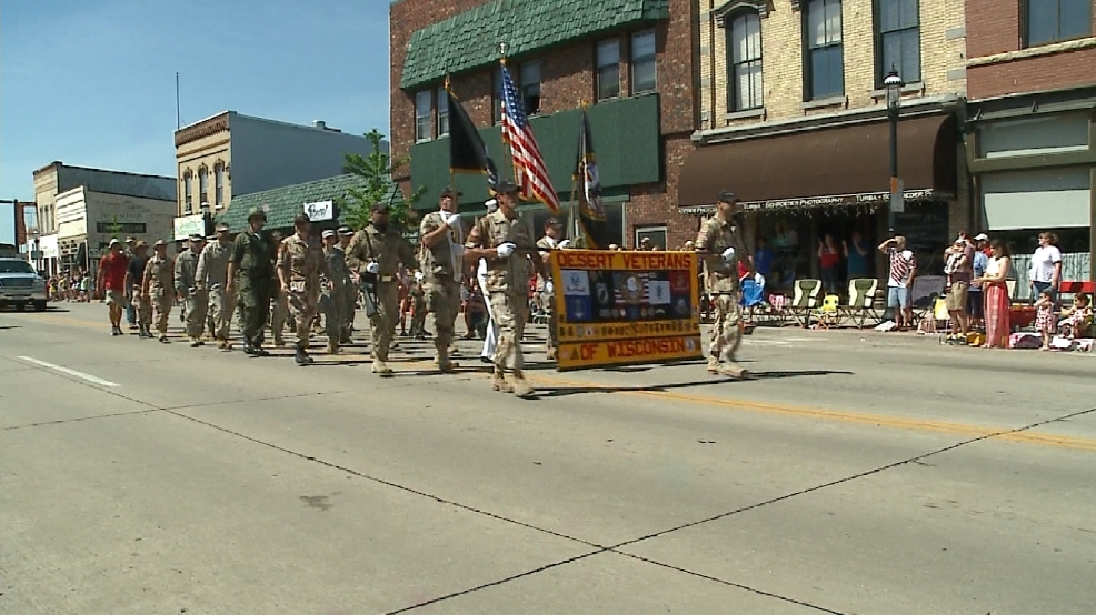 Memorial Day Parade ends with Celebrate De Pere WLUK