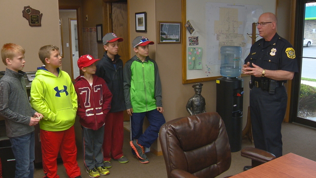 Boy donates birthday money to K-9 program 