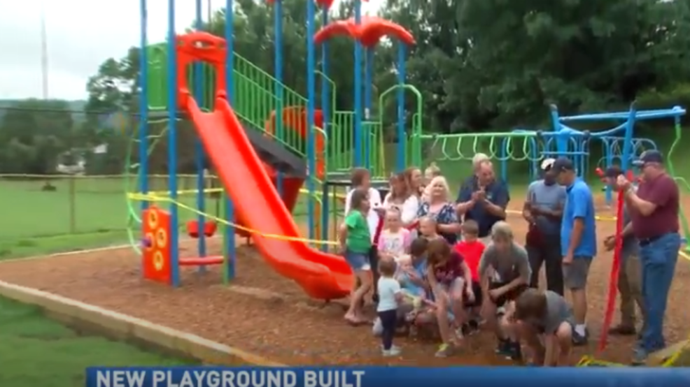 Playground updated at East End Park in Moundsville WTOV