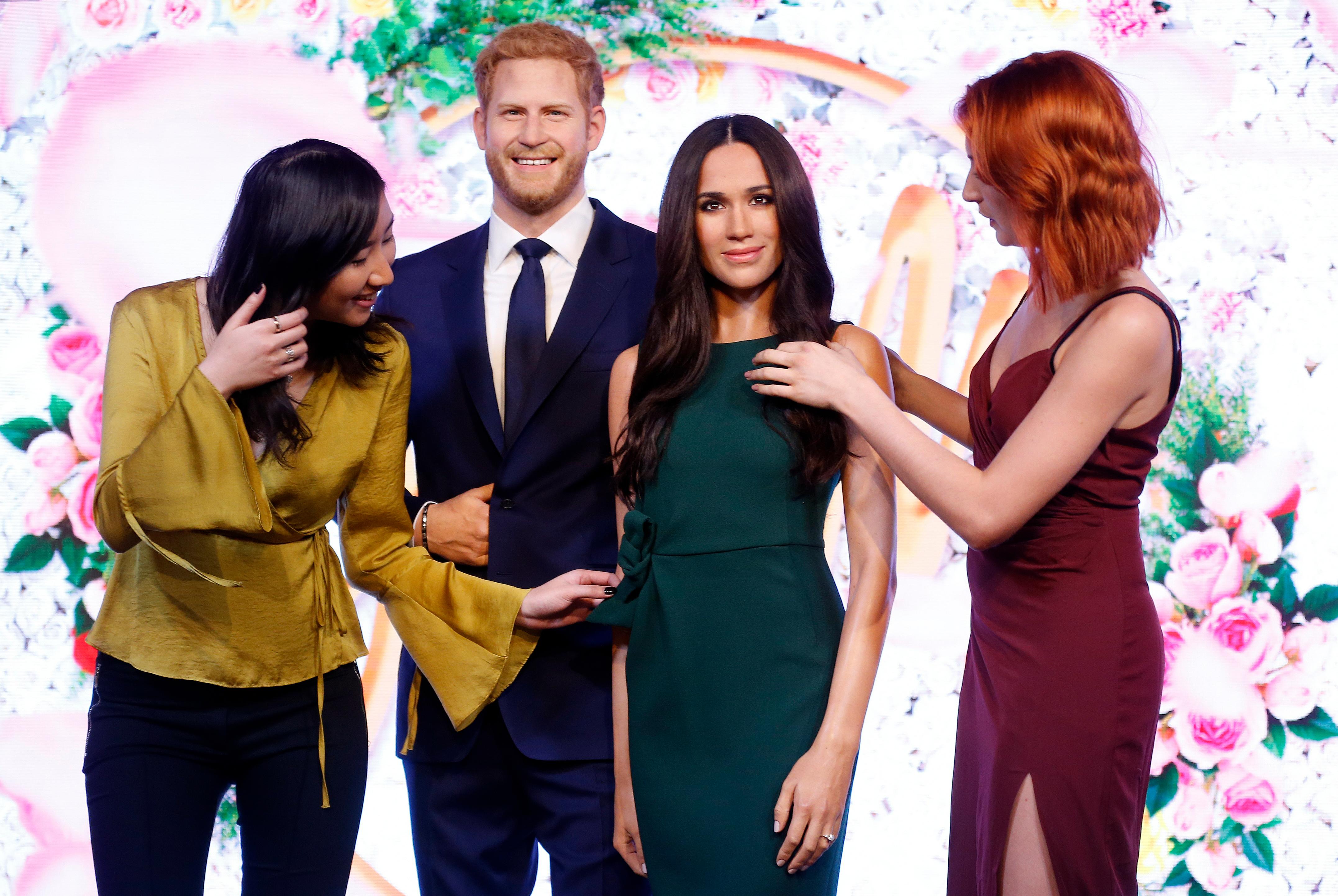 Meghan Markle Waxwork Unveiled At Madame Tussauds Wear 