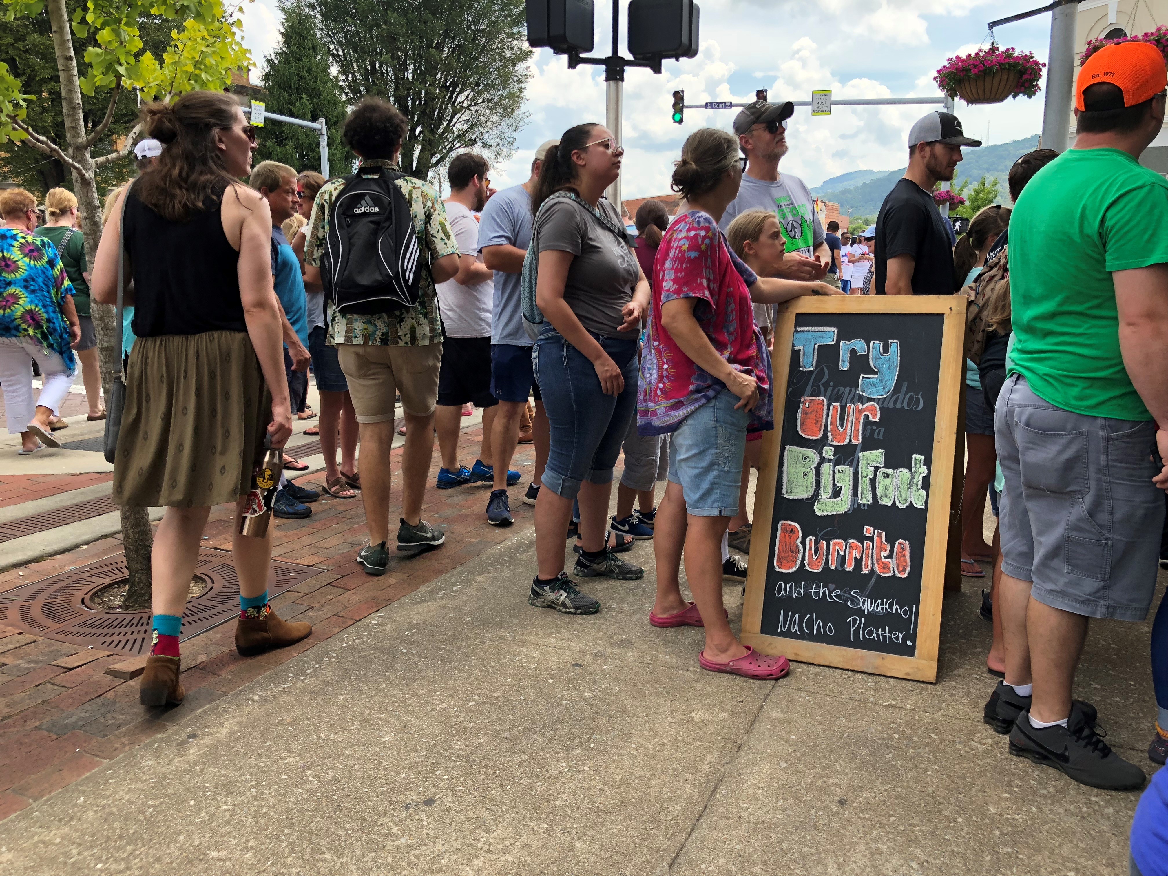 Bigfoot Festival in Marion debuts to huge crowd WMYA