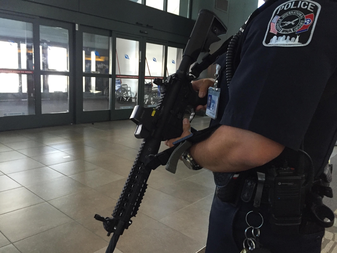 Nashville International Airport police step up security, armed with M-6