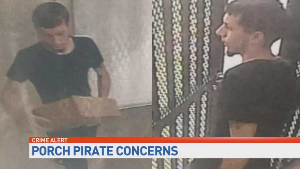 Serial porch pirate captured after surveillance images identify him WPEC