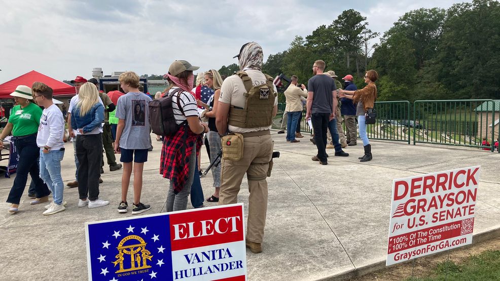 Senator Loeffler, Marjorie Taylor Green speak at Catoosa Co. rally Saturday