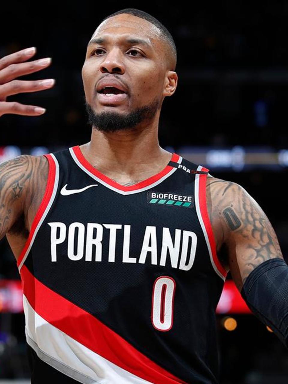 damian lillard rip city jersey