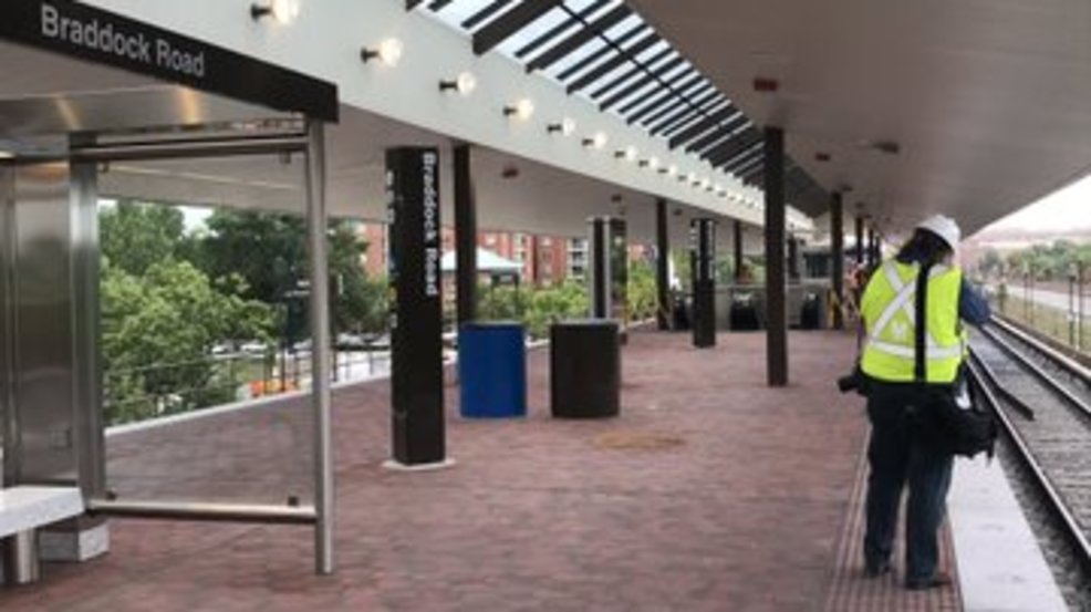 Metro GM unveils newly rebuilt Braddock Road Metro station WJLA