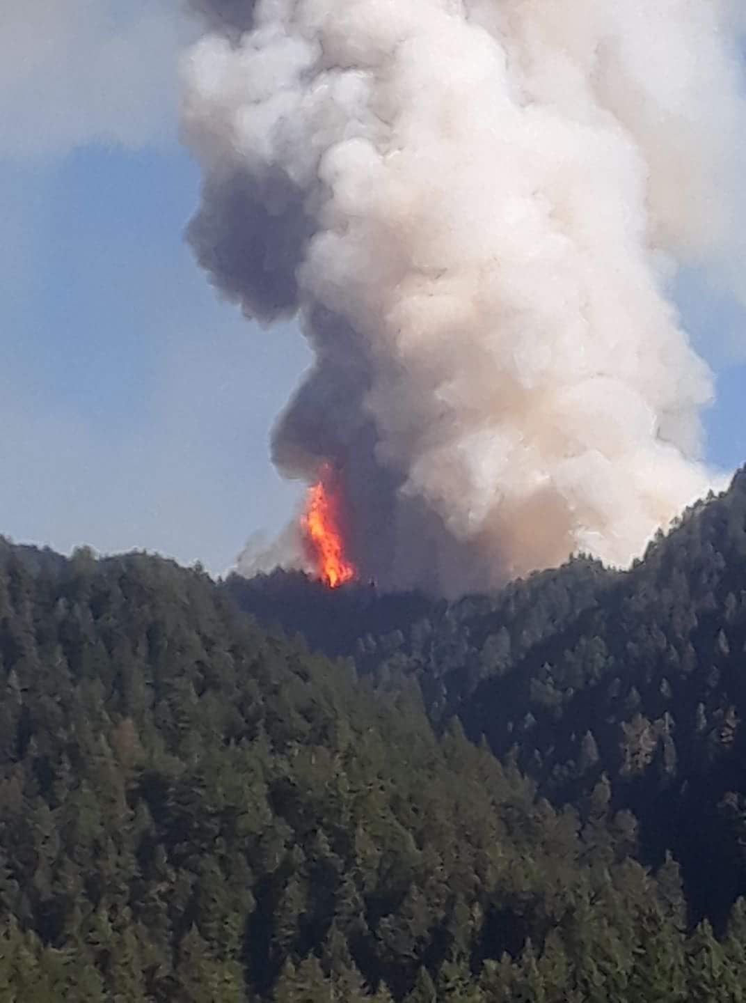 PHOTOS Fire ravages Eagle Creek area in the Columbia River KATU