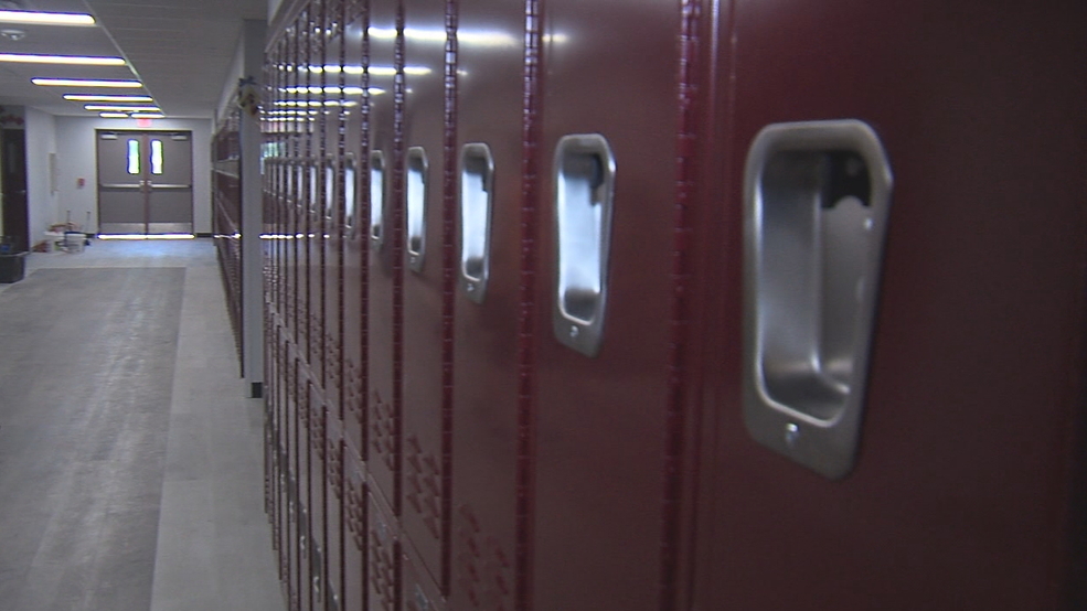 bers Falls gives sneak peek of new school as repairs push back start