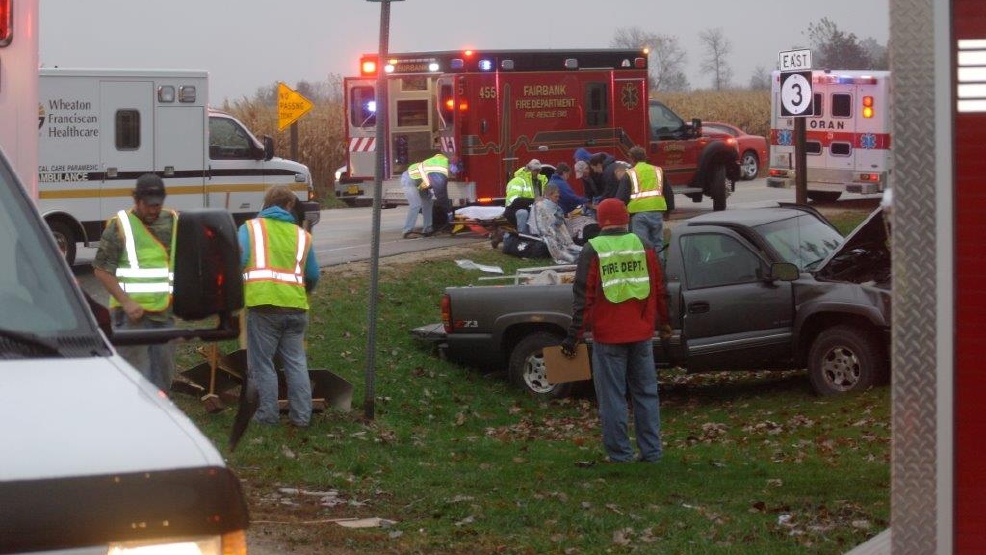 Crash sends five to the hospital KGAN