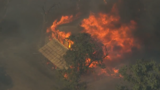 Wildfire SE of The Dalles destroys 1 home, outbuildings, grows to 20,000 acres