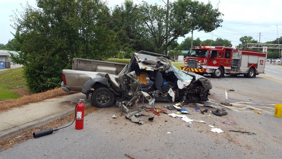 Columbia Police: Driver of apparent stolen truck sent to hospital after