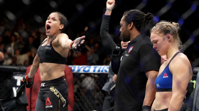 Ronda Rousey is stopped 48 seconds into comeback at UFC 207