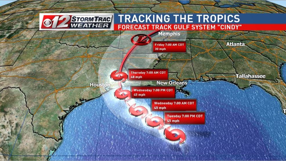 Tropical Storm Warnings Extended Into Texas | WPEC